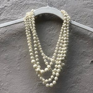 J. Crew Faux Pearl Necklace